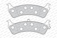 Bremsbelagsatz, Scheibenbremse