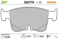 Bremsbelagsatz, Scheibenbremse