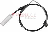 Warnkontakt, Bremsbelagverschleiß