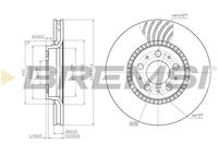 Спирачен диск CD7078V BREMSI