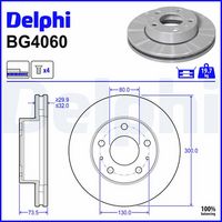 Disc frana DELPHI, Cod: BG4060