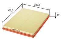 Filtru aer VALEO, Cod: 585070