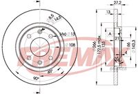 Bremžu diski BD-4692 FREMAX