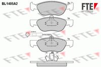 комплект спирачно феродо, дискови спирачки