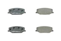 Комплект спирачно феродо, дискови спирачки BPSZ-1007 AISIN