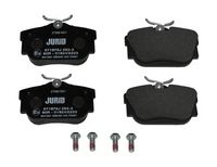 Bremsbelagsatz, Scheibenbremse