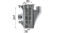 Thumbnail - Intercooler, inlaatluchtkoeler - CI671000P - MAHLE