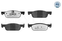 комплект спирачно феродо, дискови спирачки