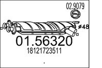 Mittelschalldämpfer