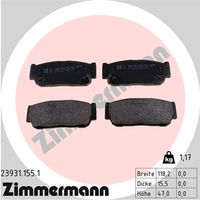 Bremsbelagsatz, Scheibenbremse