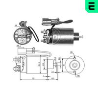 Solenoid, electromotor ERA, Cod: ZM793