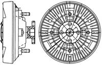 Thumbnail - Koppeling, radiateurventilator - CFC220000P - MAHLE