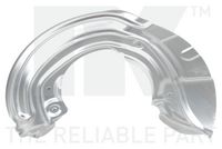 Spritzblech, Bremsscheibe