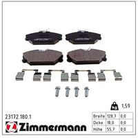 комплект спирачно феродо, дискови спирачки