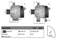 DENSO Dynamo / Alternator 3