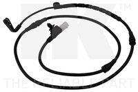 Warnkontakt, Bremsbelagverschleiß