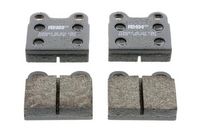 Bremsbelagsatz, Scheibenbremse