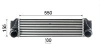 Thumbnail - Intercooler, inlaatluchtkoeler - CI184000P - MAHLE