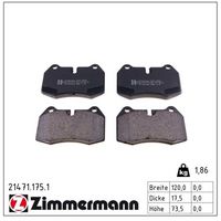 комплект спирачно феродо, дискови спирачки