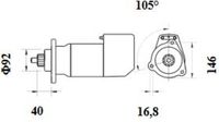 Thumbnail - Startmotor / starter - MS472 - MAHLE