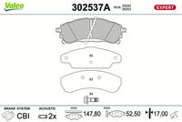Bremsbelagsatz, Scheibenbremse