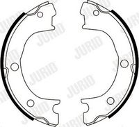 Bremsbackensatz, Feststellbremse