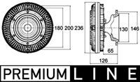 Thumbnail - Koppeling, radiateurventilator - CFC133000P - MAHLE