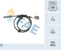 Sensor, Raddrehzahl Sensor, Raddrehzahl