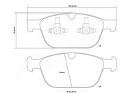 BREMBO High performance remblokkenset 3
