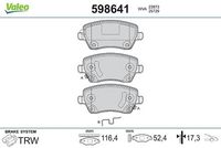 комплект спирачно феродо, дискови спирачки