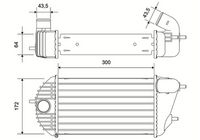 Intercooler, compresor VALEO, Cod: 822991