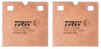 комплект спирачно феродо, дискови спирачки