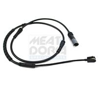 предупредителен контактен сензор, износване на накладките