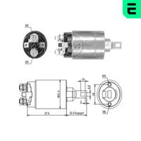 Solenoid, electromotor ERA, Cod: ZM896
