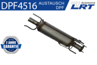 Ruß-/Partikelfilter, Abgasanlage