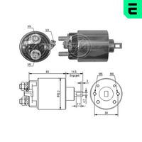 Solenoid, electromotor ERA, Cod: ZM410