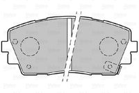 Bremsbelagsatz, Scheibenbremse
