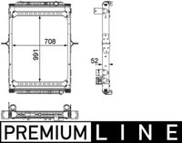 Thumbnail - Radiateur - CR891000P - MAHLE
