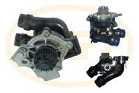 водна помпа, охлаждане на двигателя