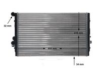 Thumbnail - Radiateur - CR854001S - MAHLE