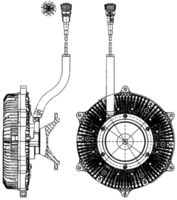 Thumbnail - Koppeling, radiateurventilator - CFC216000P - MAHLE