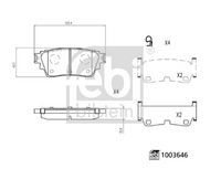 Bremsbelagsatz, Scheibenbremse
