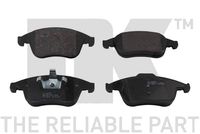 Bremsbelagsatz, Scheibenbremse