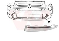 VAN WEZEL Sier- / beschermingspaneel, bumper 1