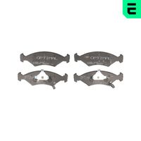 Комплект спирачно феродо, дискови спирачки BP-09963 OPTIMAL
