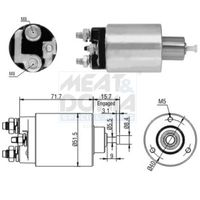 магнитен превключвател, стартер