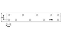 Bremsbelag, Trommelbremse
