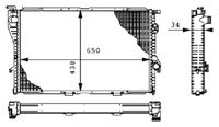 Thumbnail - Radiateur - CR242000P - MAHLE