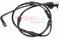 Warnkontakt, Bremsbelagverschleiß