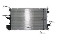 Thumbnail - Radiateur - CR835000S - MAHLE